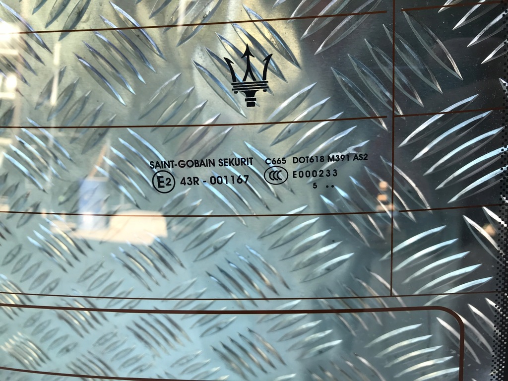 фото №4, Maserati ghibli iii стекло задняя задняя кузовная oryg 2015r