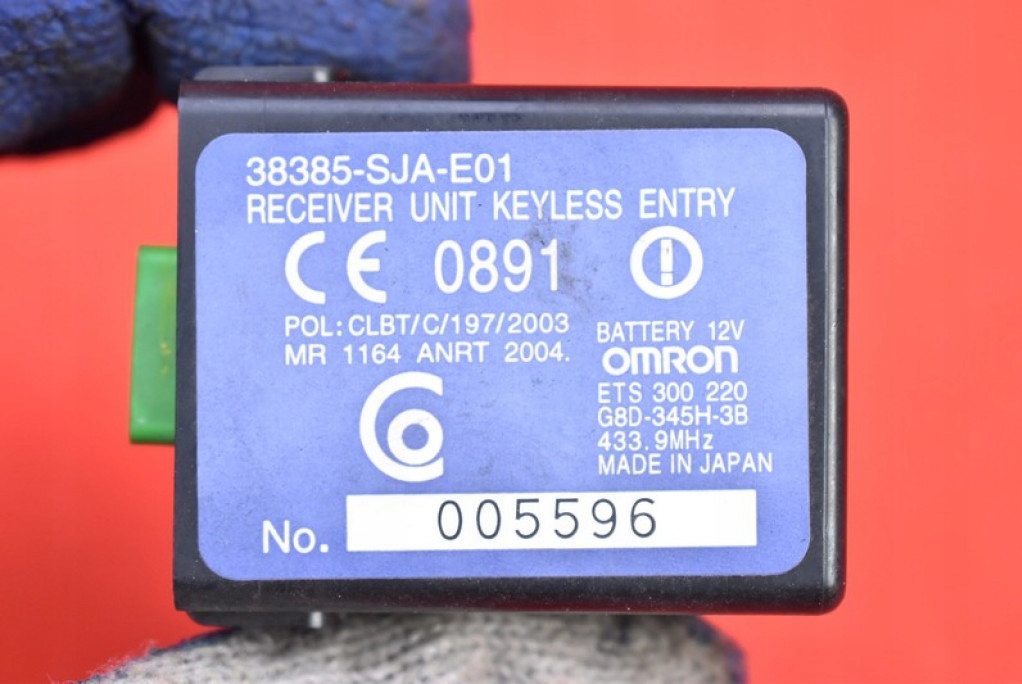 фото №7, Блок управления модуль замка 38385-sja-e01 honda legend 4 iv 04-08