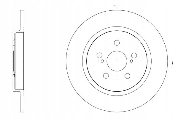 Купити Remsa гальмівні диски гальмівні 2szt lexus ct 200h zwa10_