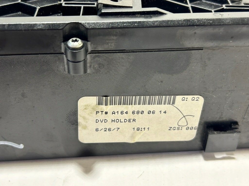 фото №4, Корпус проигрыватель дисков cd dvd mercedes r w251 w164 ml gl x164