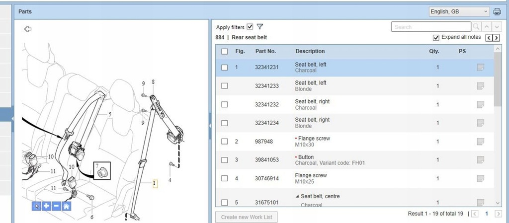 фото №6, Volvo xc90 2019 ремни безопасности