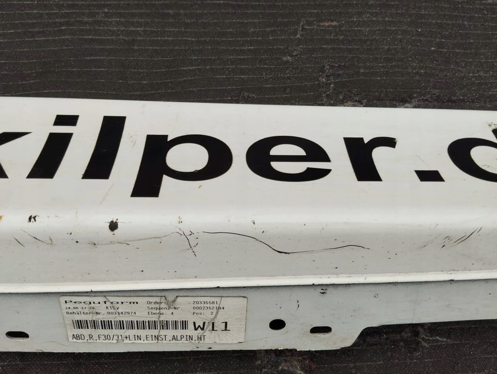 фото №9, Bmw 3 f30 f35 f31 2014 накладки пороговые, накладки