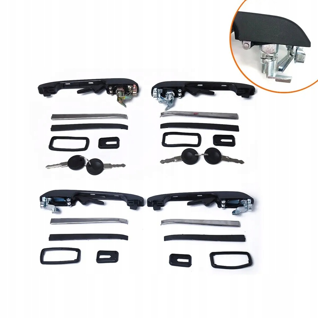 фото №1, Or handle with key lock car аксесуари for vw volkswagen golf jetta passat