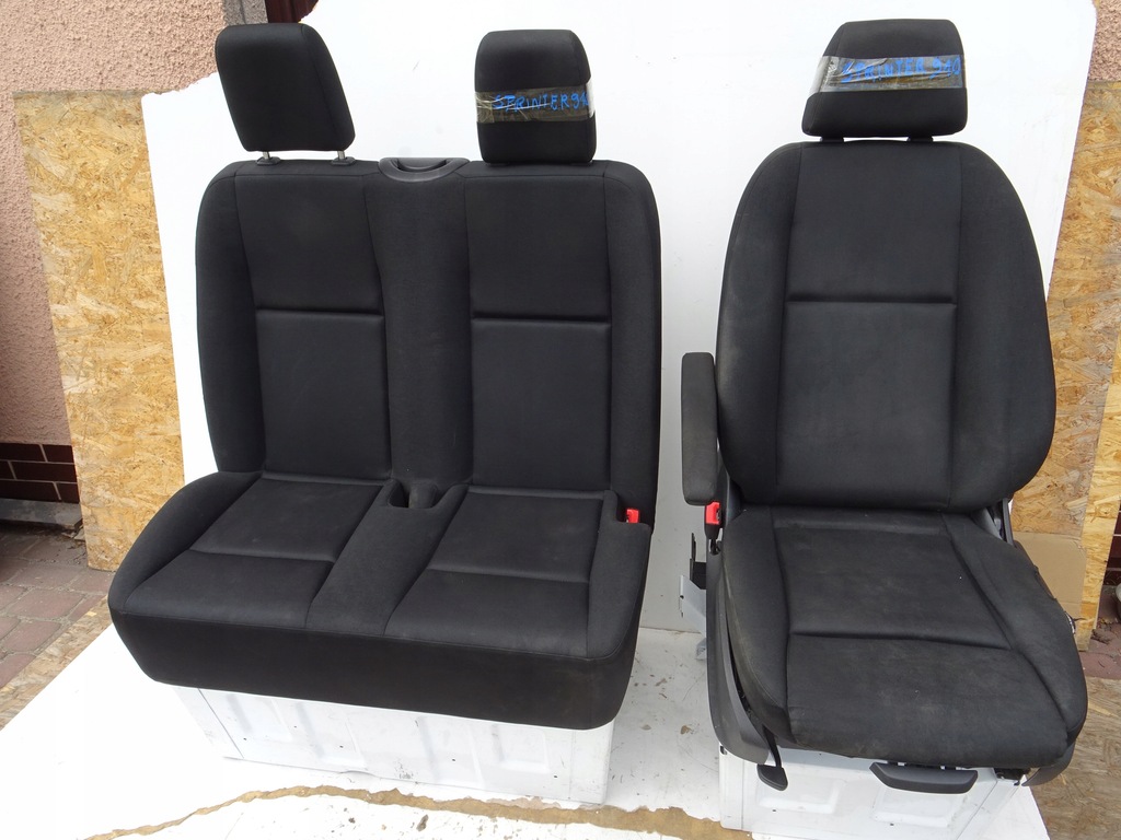 фото №1, Mercedes sprinter 907 910 сиденье сиденья 2+1