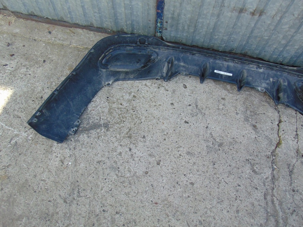 фото №14, Накладка спойлер дифузор бампера задня mercedes cla w118 a1188850302