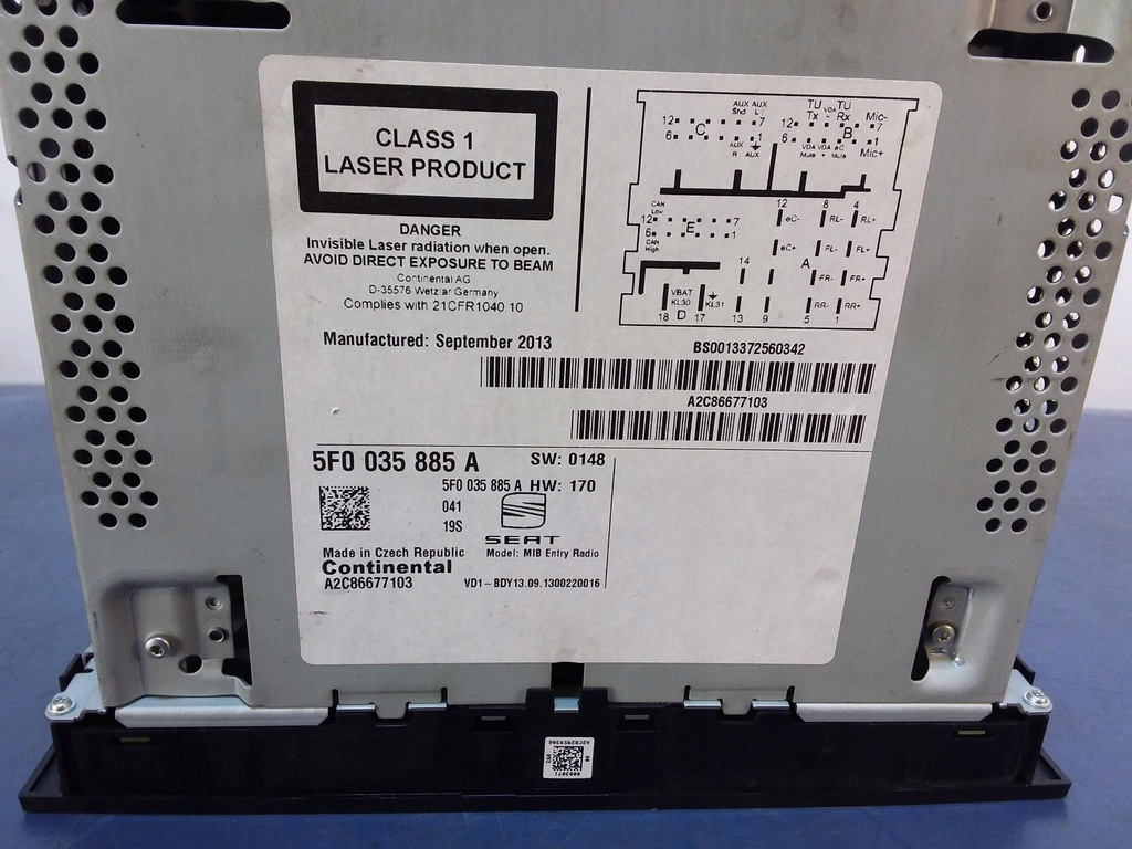 фото №5, Seat leon iii радіо radioodtrwarzacz cd 5f0035885a