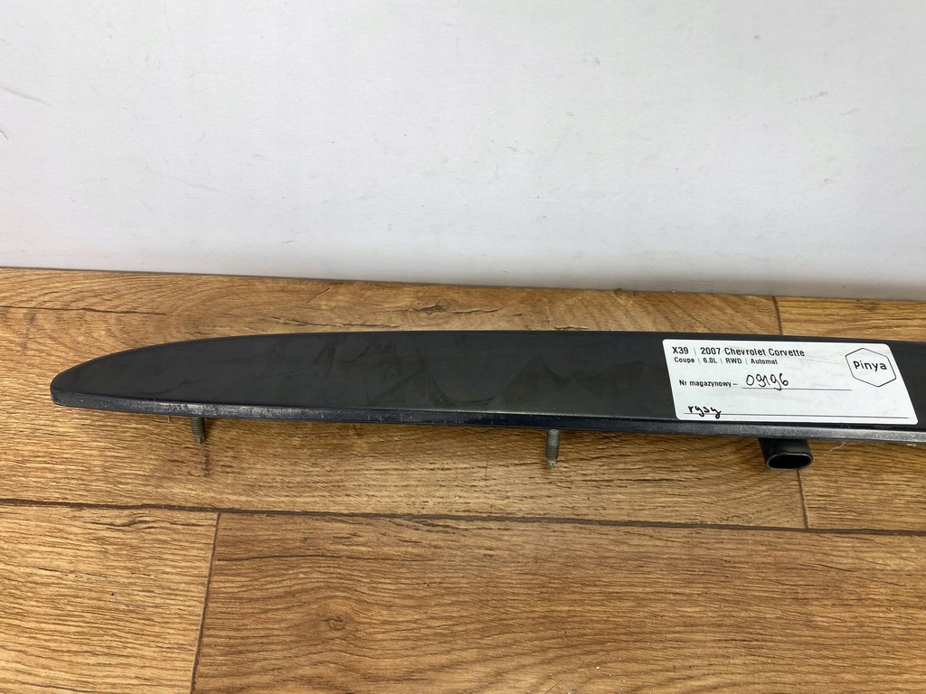 фото №9, Третий свет стоп спойлер крышки задняя chevrolet corvette c6 2005+