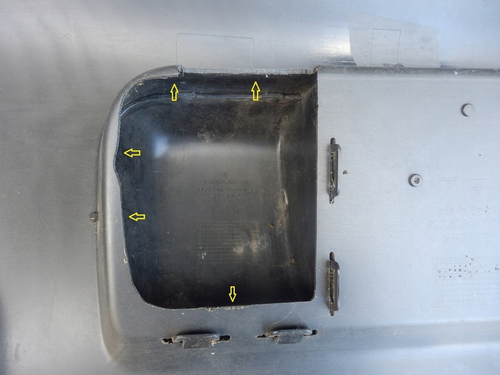 фото №6, Бампер задняя задний porsche 911 997 turbo usa