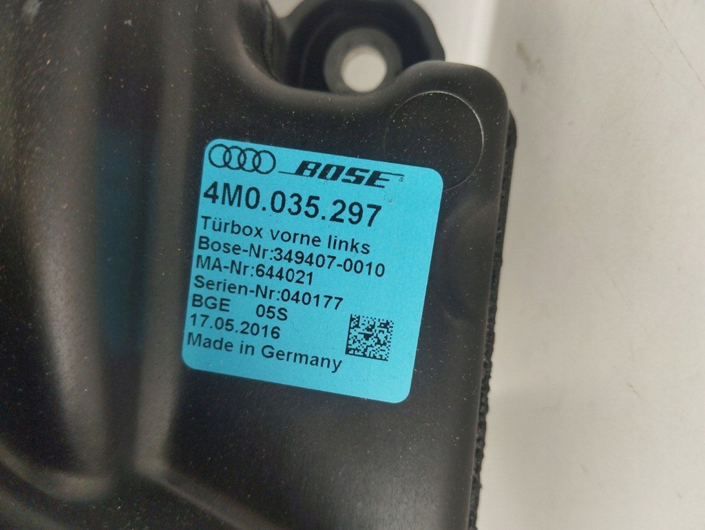 фото №7, Audi q7 4m 2017 динамик дверь передних