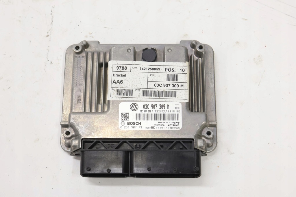 фото №1, Vw sharan 7n бортовой компьютер двигателя 03c907309m