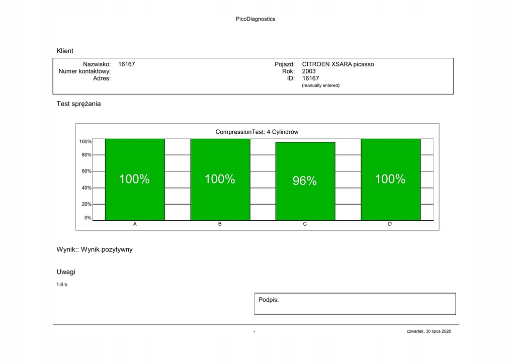 фото №6, Citroen xsara picasso 1.6 8v 95km двигатель nfv test