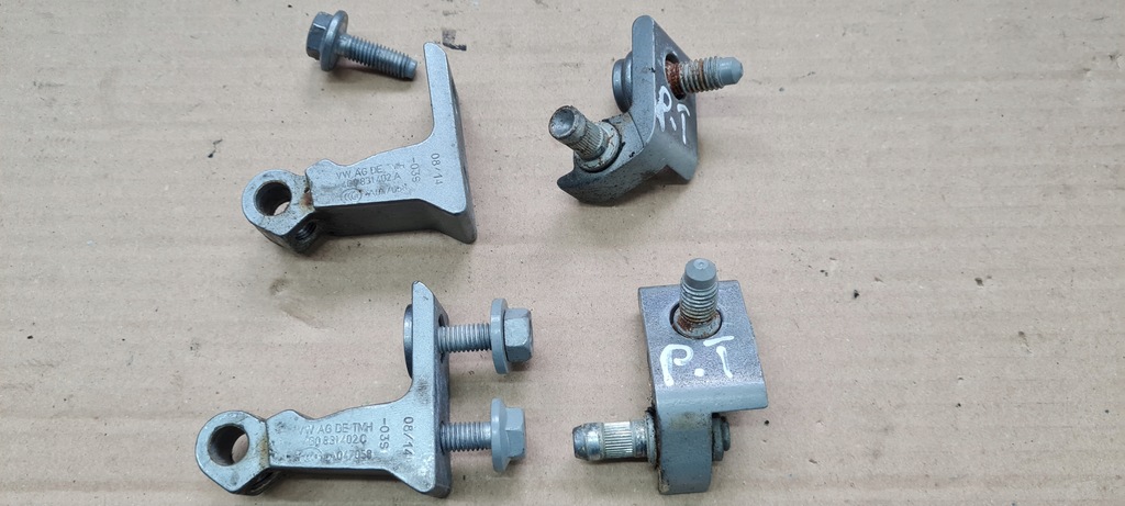 фото №13, A6 c7 4g петля петли дверь правое правый задняя ly7g