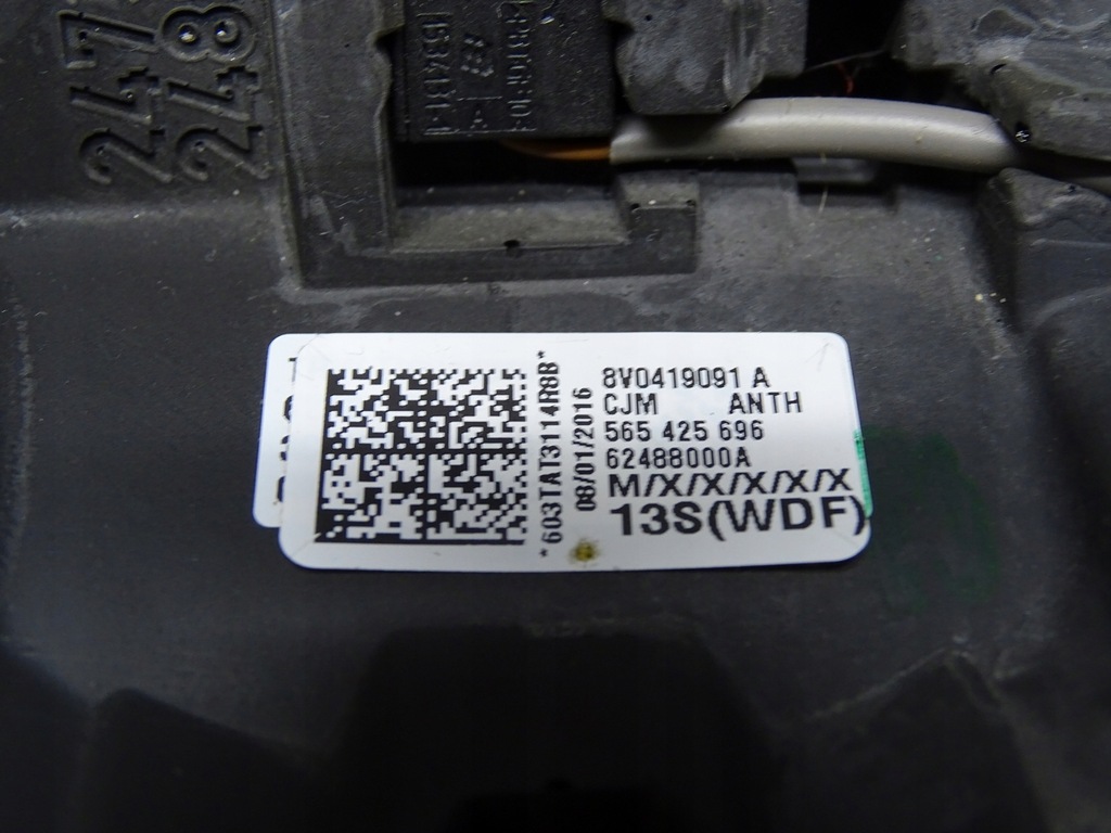 фото №13, Повітропровід шкіра multi мультифункція audi a3 8v 8v0419091a