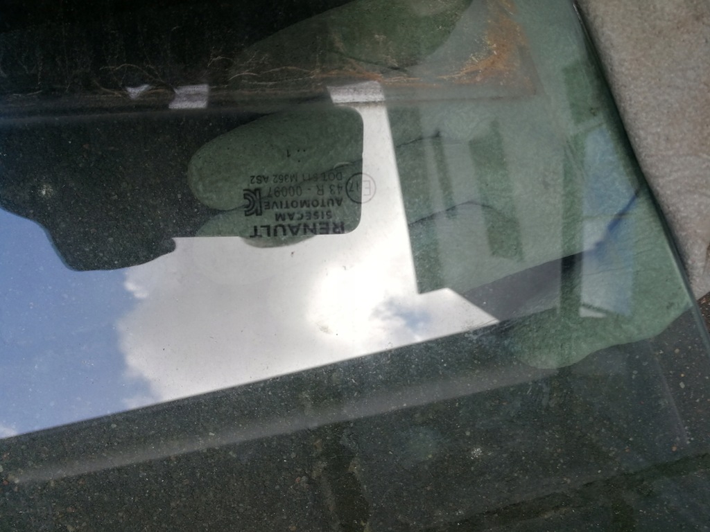 фото №5, Стекло дверь левый перед renault clio v