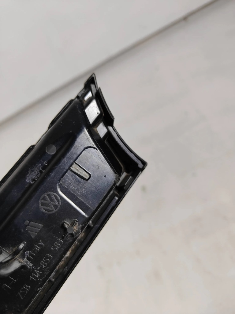 фото №7, Vw id4 id.4 левая молдинг бампера перед решётка радиатора