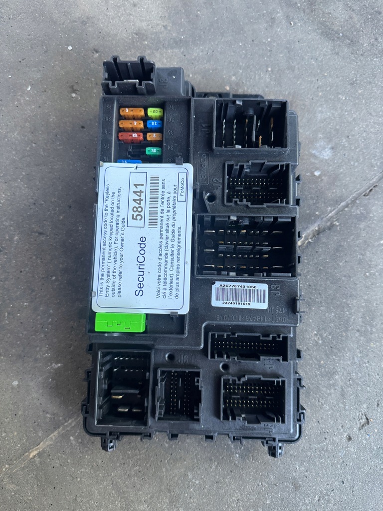 фото №1, Ford ranger vi модуль bcm nu5t-15604-kacn