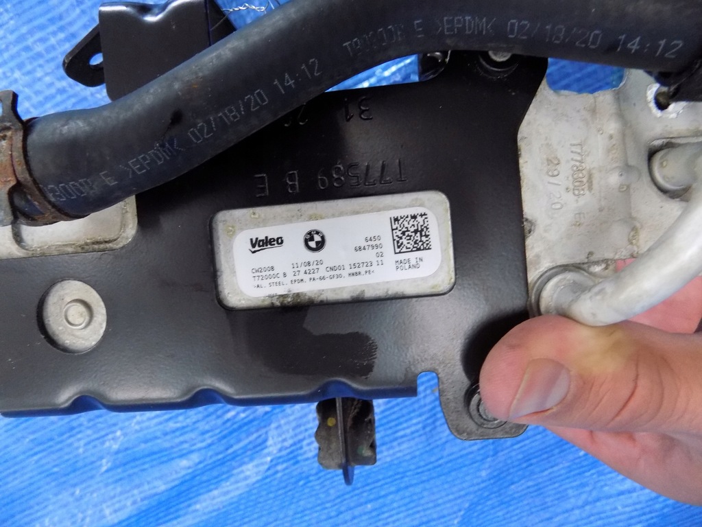 фото №7, Конденсатор кондиціонера bmw x5 g05 20r 3,0 45e