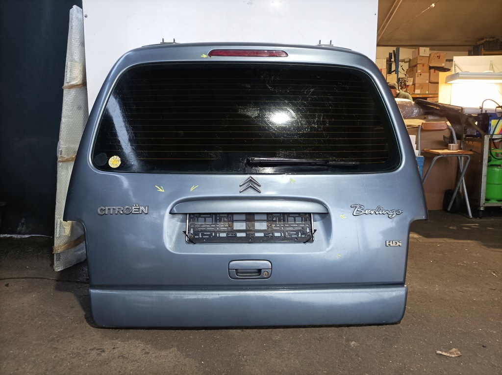 фото №1, Крышка багажника задняя задняя комплектная citroen berlingo 1 i