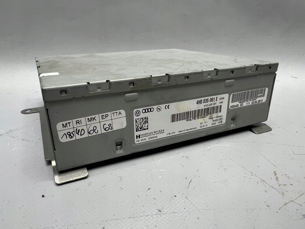 фото №4, Модуль тюнер блок керування радіо audi a8 s8 d4 4h0035061e