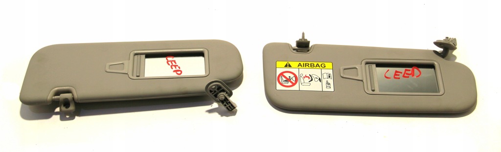 фото №1, Kia ceed ii lift защита козырёк правый