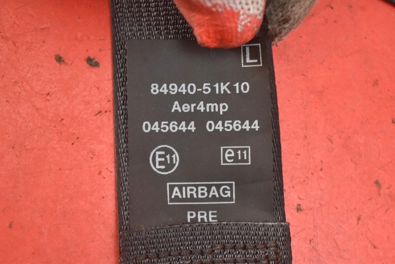 фото №10, Pas безопасности левый перед suzuki splash 08r