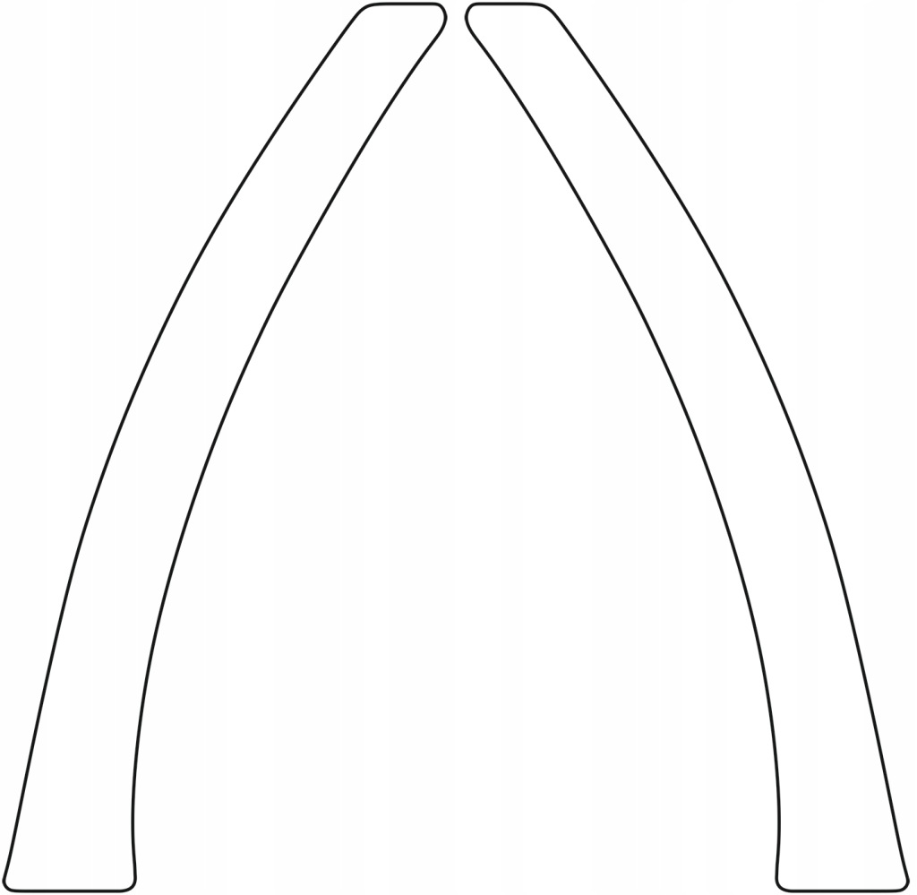 Купити Наклейка плівка захисна крила toyota avensis iii