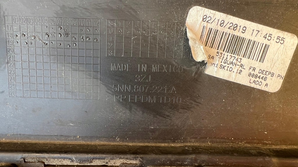 фото №12, Vw tiguan ii 5nn r line allspace бампер 5nn807221a