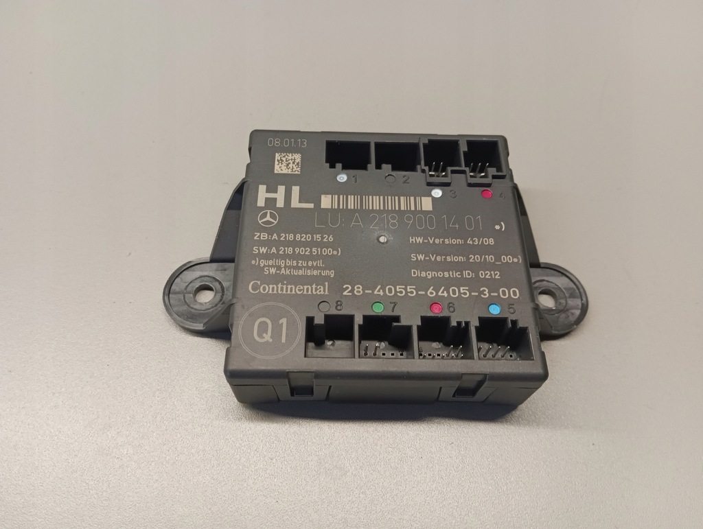 фото №1, Модуль дверь левый mercedes glk x204 a2189001401