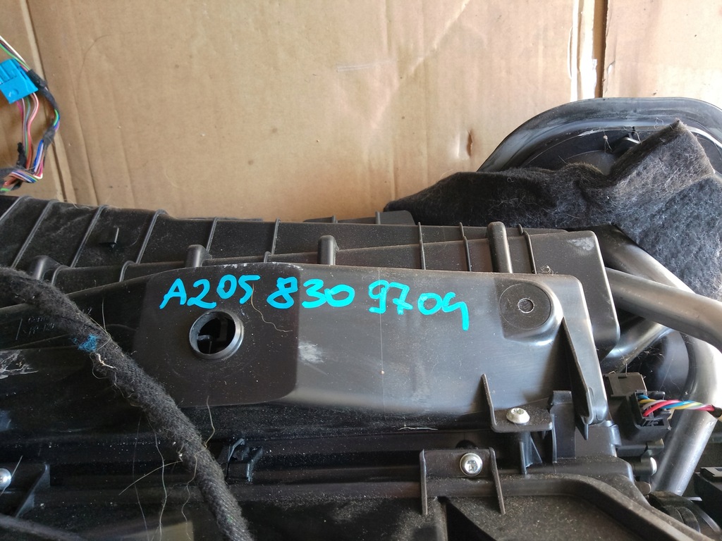 фото №8, Каркас отопитель mercedes w205 c-klasa europa