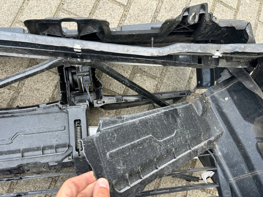 фото №8, Bmw x1 f48 lci lift pas передній підсилювач балка радіатор 16d 1.5