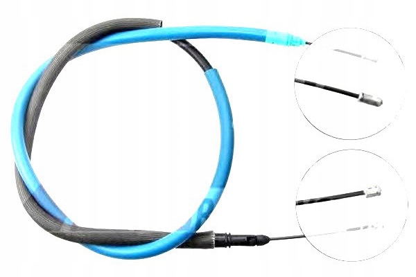 фото №1, Трос тормоза ручного fiat scudo 06- задняя a.b.s.