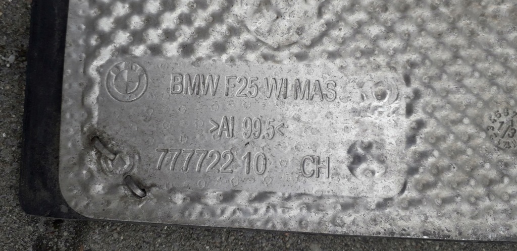 Защита плита подвеска нижняя bmw x3 f25 7253942 Недорого