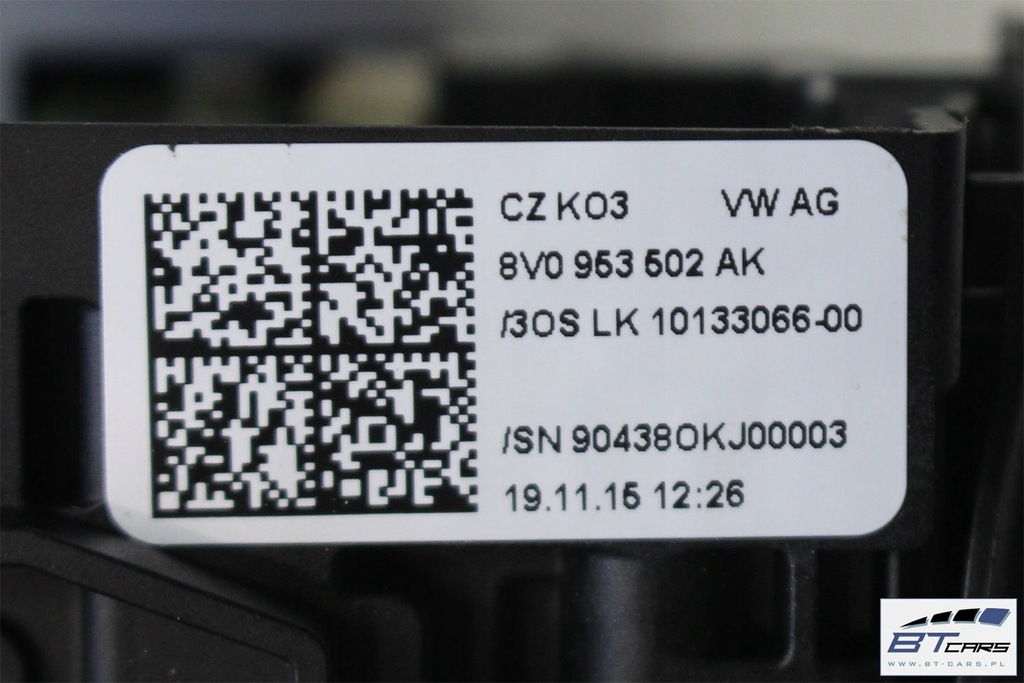 фото №9, Audi q2 важіль перемикачі перемикачі pod кермо 8v0953521lf 8v0953502ak