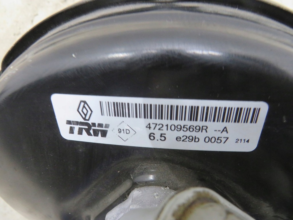 фото №6, Серво підсилювач гальм насос гальмівна renault clio iv 4 472109569r