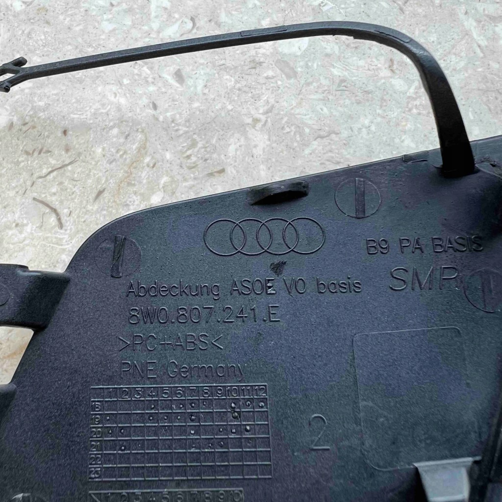 фото №5, Audi q7 s-line 2019- заглушка бампер перед 4m0807241e