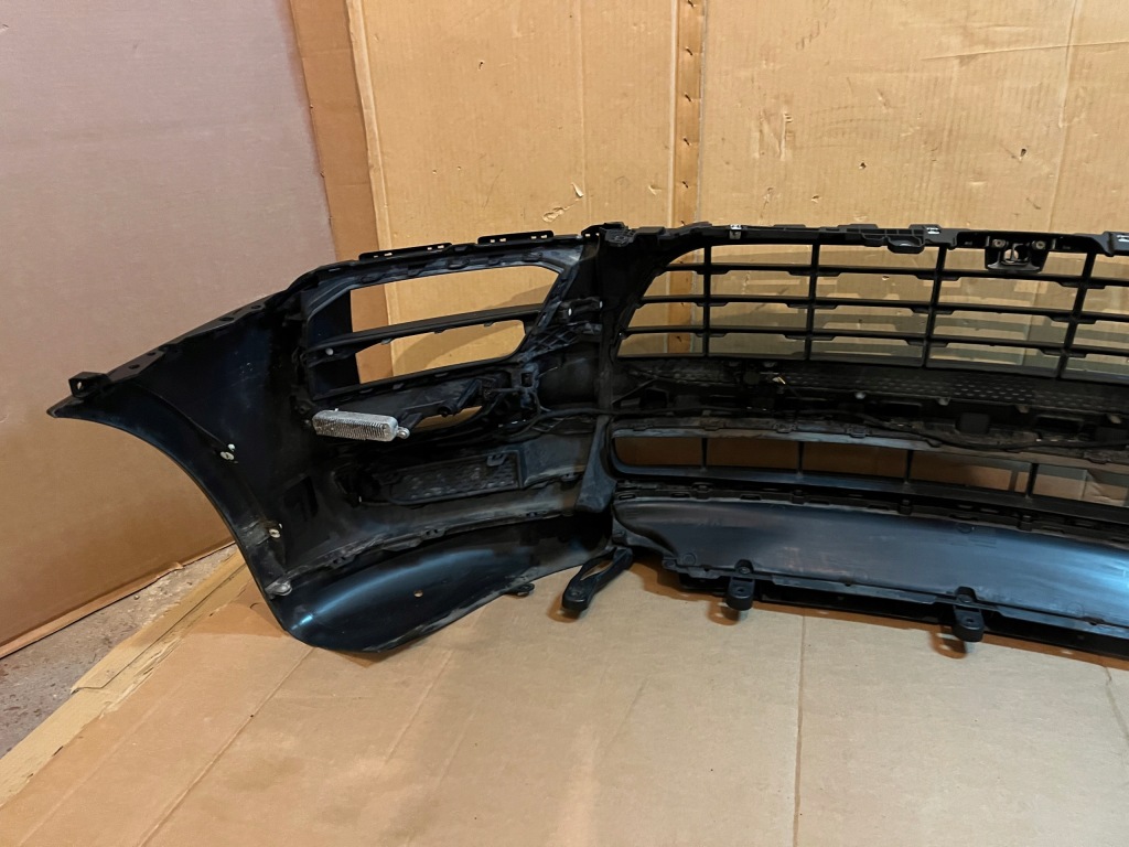 Porsche macan 95b lift бампер передний kompletny хороший c9x pdc 21r Доставка