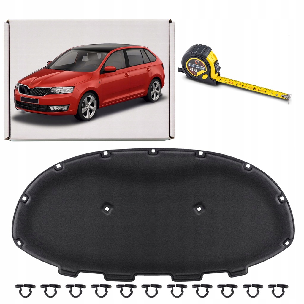 фото №1, Skoda rapid i nh1 2012-2019 spaceback шумоизоляция капот 5ja863831