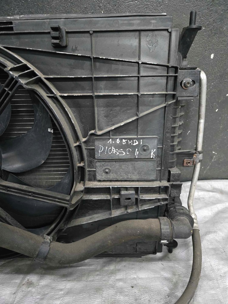 фото №9, Радіатор комплект citroen c4 picasso ii 1.6 ehdi 9673628780