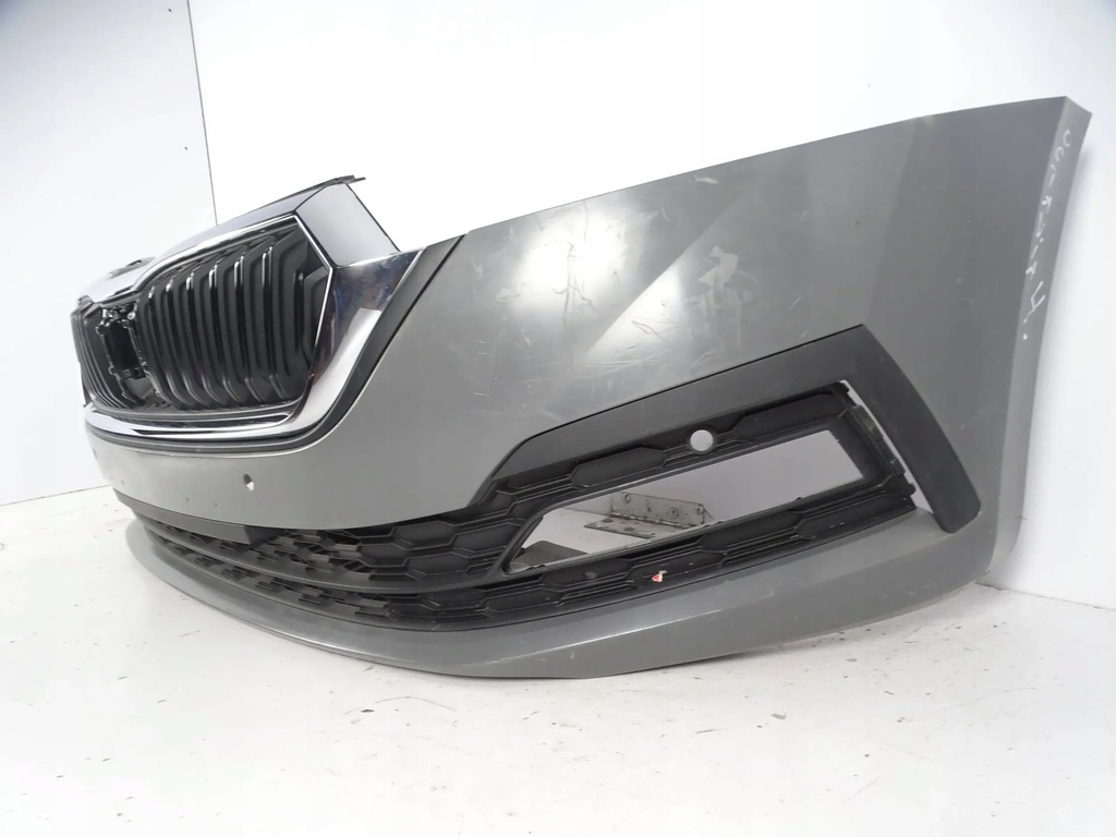 фото №6, Бампер перед передний skoda octavia iv 4 5e3 + решётка радиатора