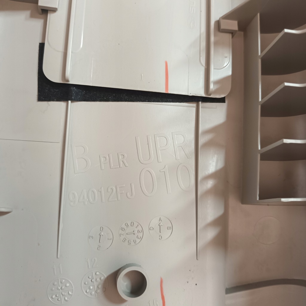 фото №6, Subaru xv 13-18 защита стойка среднего верхний usa