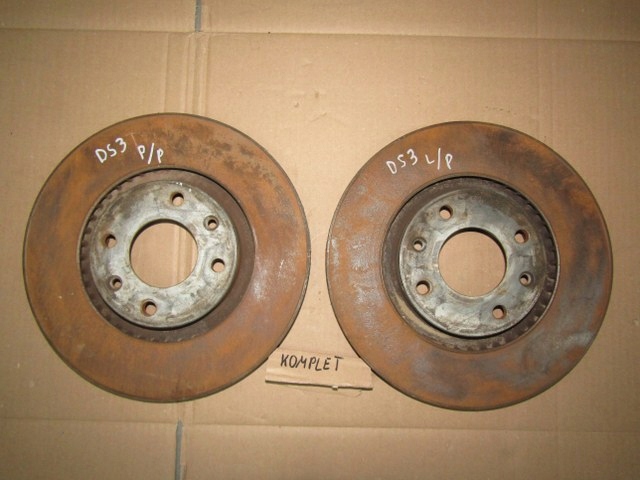 фото №1, Citroen ds3 диск гальмівні диски перед передні комплект