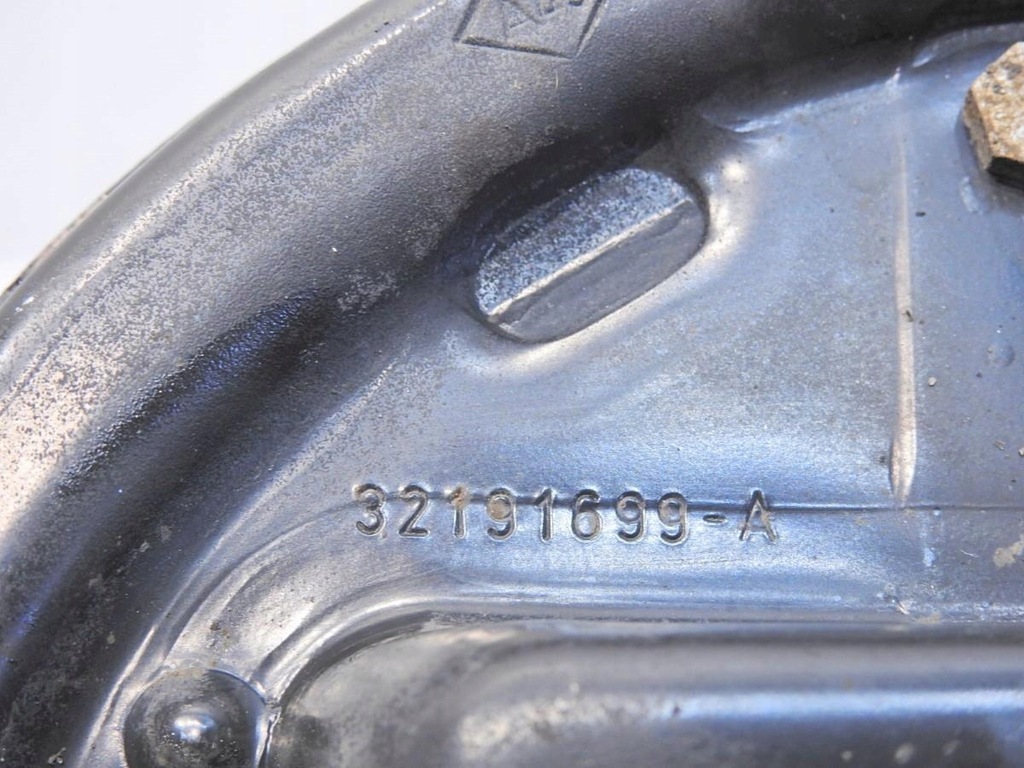 фото №6, Диск якірна гальмівні колодки правий задня renault twingo ii 1.5 dci 32191699-a