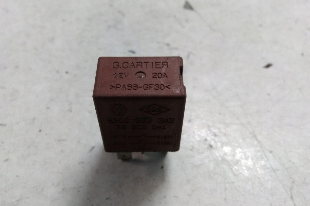 фото №1, Реле renault espace iv jk0/1_ 8200263342 2.2l дизель 2006