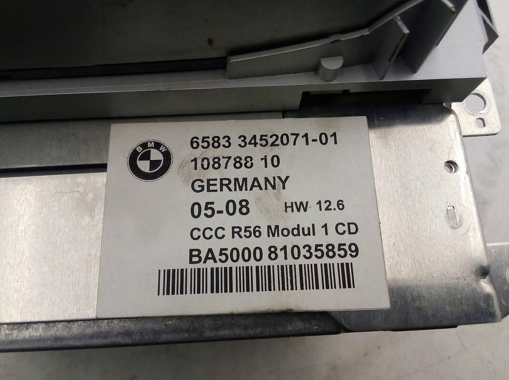 фото №8, Mini one - cooper clubman r55 2008 65833452071 радіо