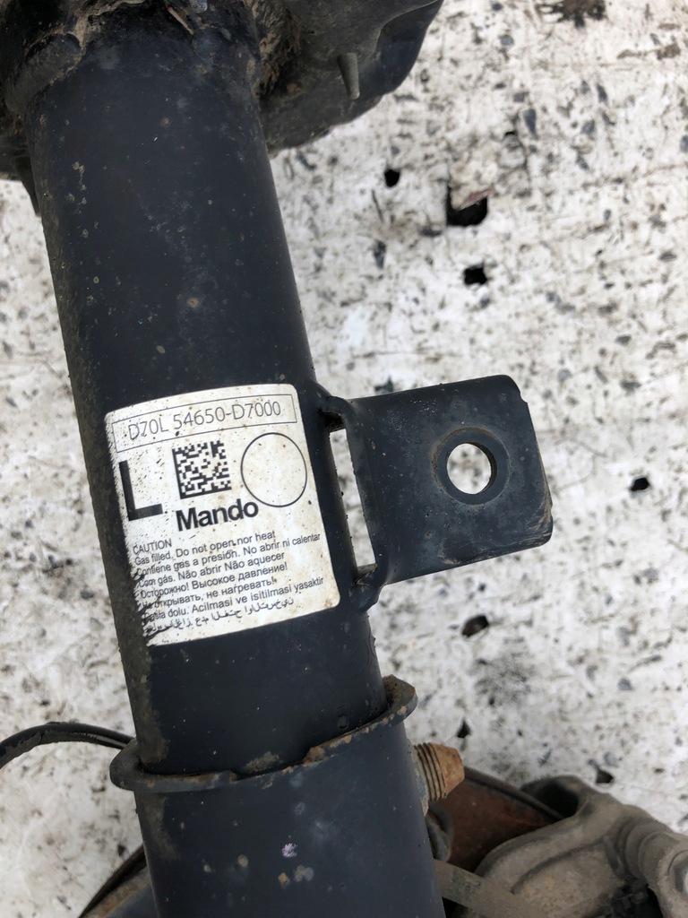 фото №4, Поворотный кулак левый перед hyundai tucson ii 2 1.6 gdi