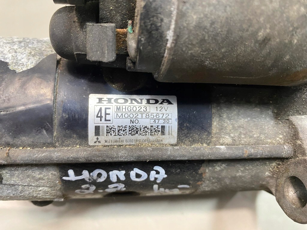 фото №5, Honda accord vii 2.2 i-cdti стартер 12v m002t85672 mhg0231