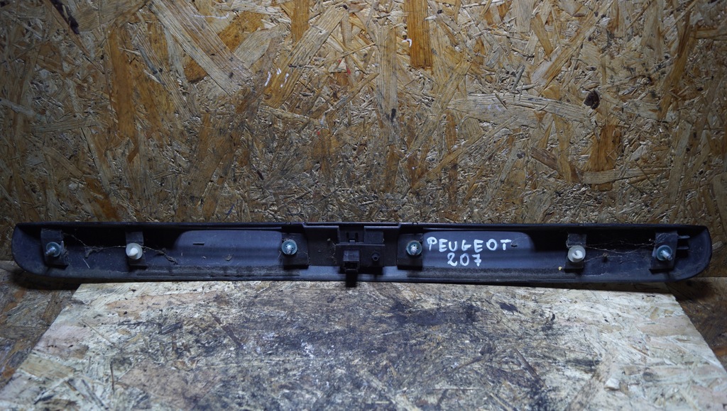 фото №8, Накладка мікровимикач кришки задня peugeot 207 lift hb 3d exld