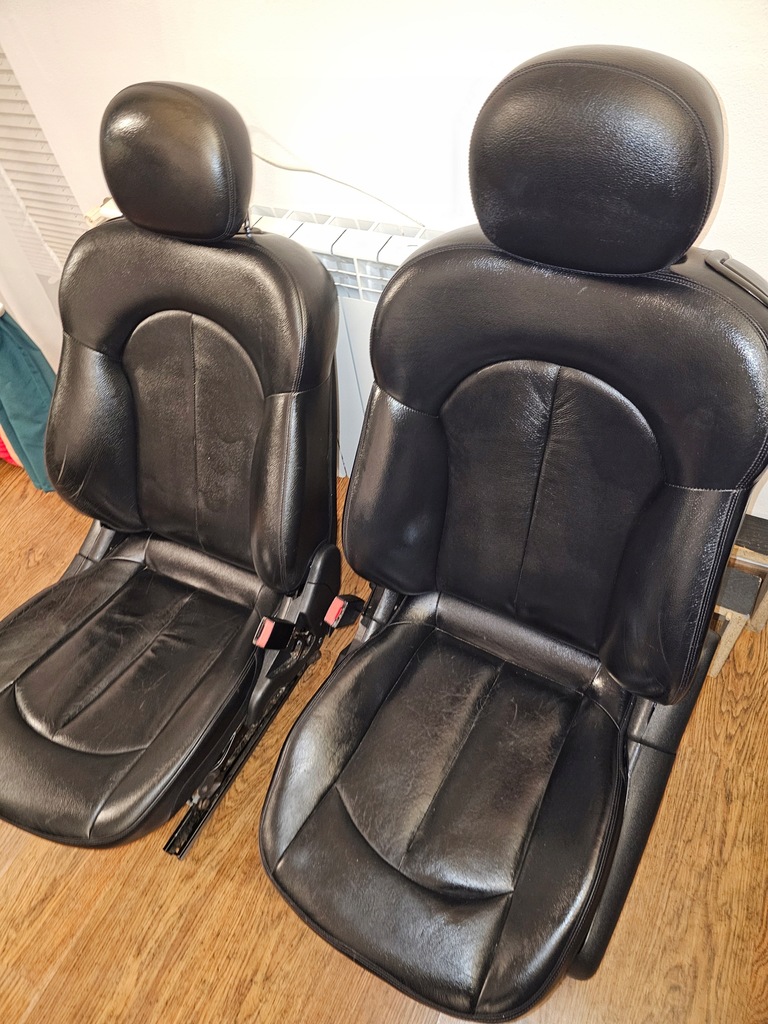 фото №10, Сиденье сиденья кожа elekteyczne обшивки заднее сиденье mercedes clk w209