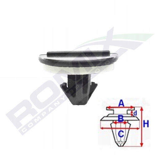 фото №1, Кліпса розширювачі крила toyota lexus x10szt