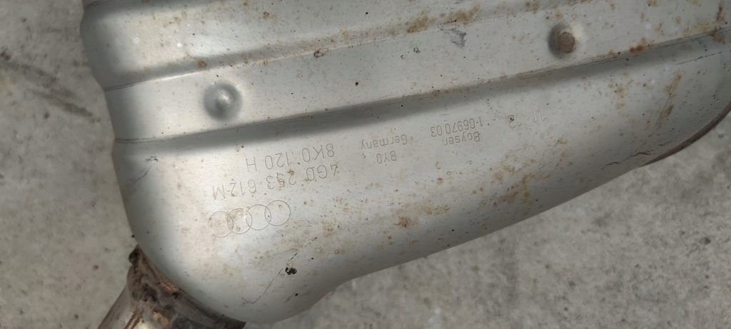 фото №14, Гасник вихлоп audi a6 c7 a7 4g0253611m 4g0253612m